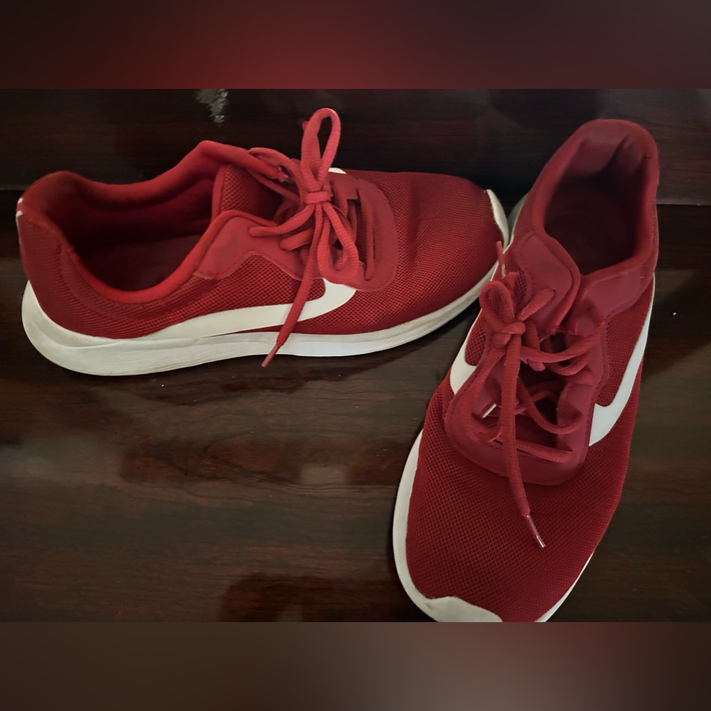 Red Athletic Sneakers
